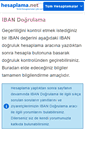 Mobile Screenshot of iban-dogrulama.hesaplama.net