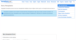 Desktop Screenshot of burc.hesaplama.net