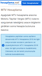 Mobile Screenshot of mtv.hesaplama.net