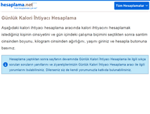 Tablet Screenshot of gunluk-kalori-ihtiyaci.hesaplama.net