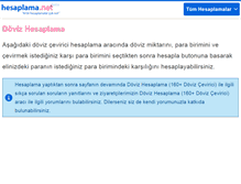 Tablet Screenshot of doviz.hesaplama.net